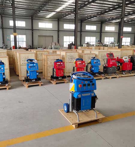 糧倉保溫硬泡聚氨酯(圖1) 山東糧倉保溫硬泡聚氨酯噴涂機(jī)