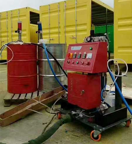 隔熱噴涂機(jī)(圖3) 集裝箱隔熱噴涂機(jī)